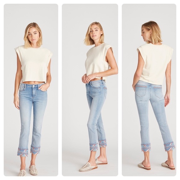 NWT DRIFTWOOD Colette Straight Crop - Crossroads (J1) - Picture 1 of 10